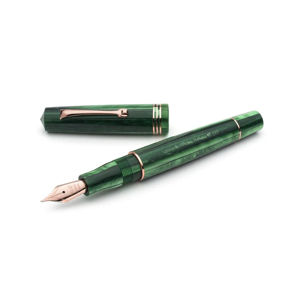 Leonardo Fountain Pen - Momento Zero (14K Gold) - Alga - Image 7