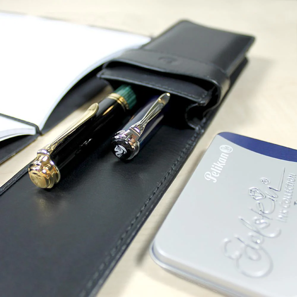 Pelikan Leather Pouch - Black - Image 5